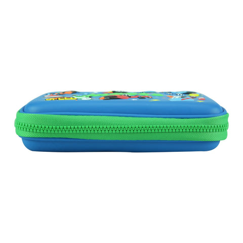 Image of Smily Single Compartment Pencil Case Blue