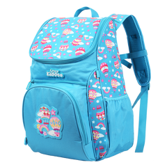 U Shape Backpack Light Blue right side 