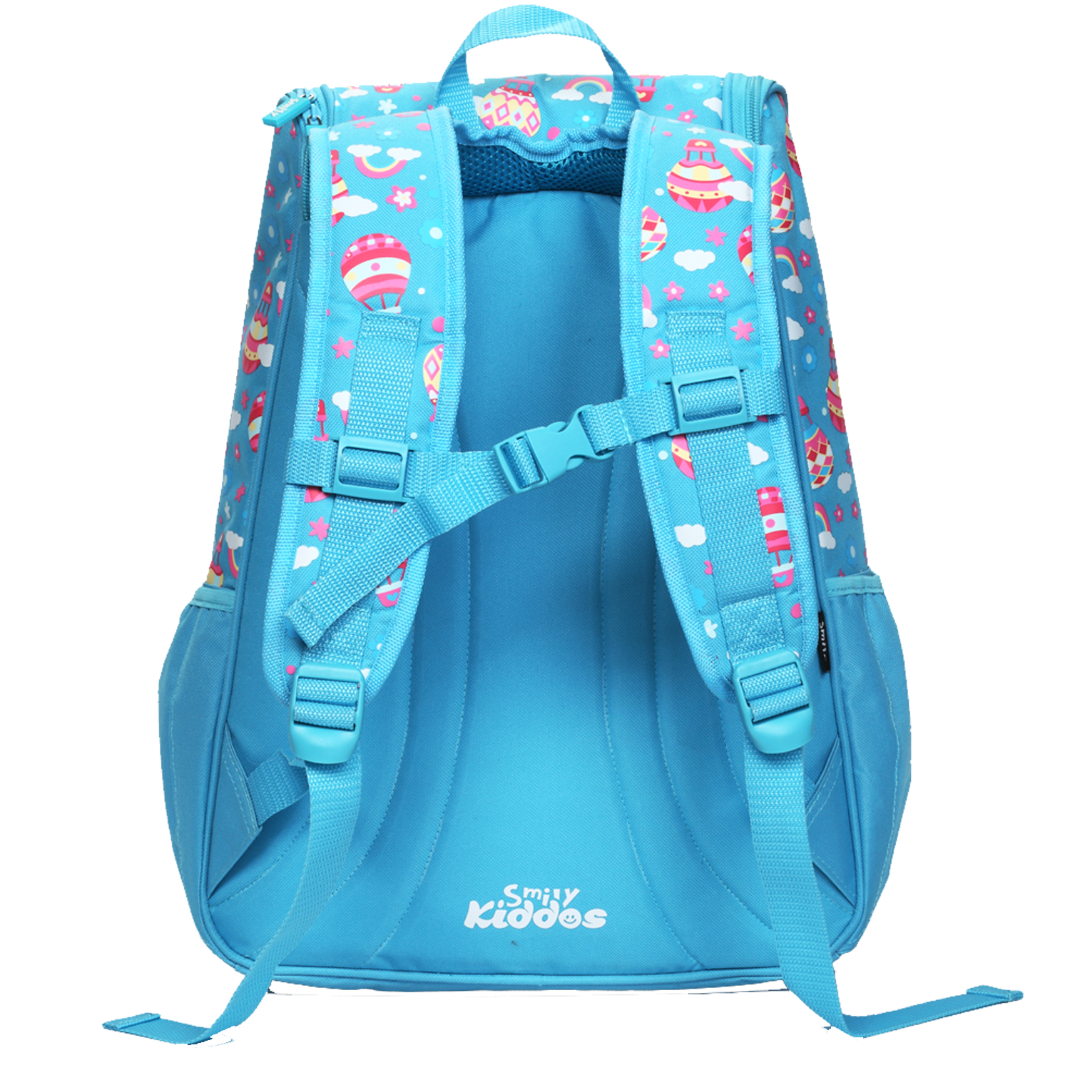 U Shape Backpack Light Blue back side bag 2