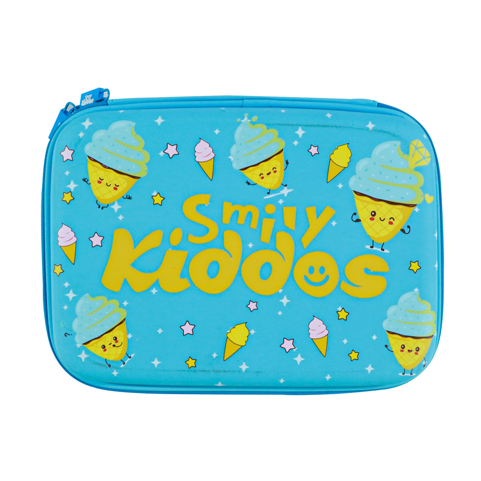 Smily kiddos Bling pencil case Ice cream Blue