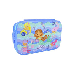 Smily Kiddos Small Brunch Stainless Steel Lunch Box - Mermaid Theme