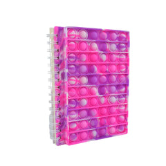 Smily Kiddos Pop IT spiral Note book - Pink