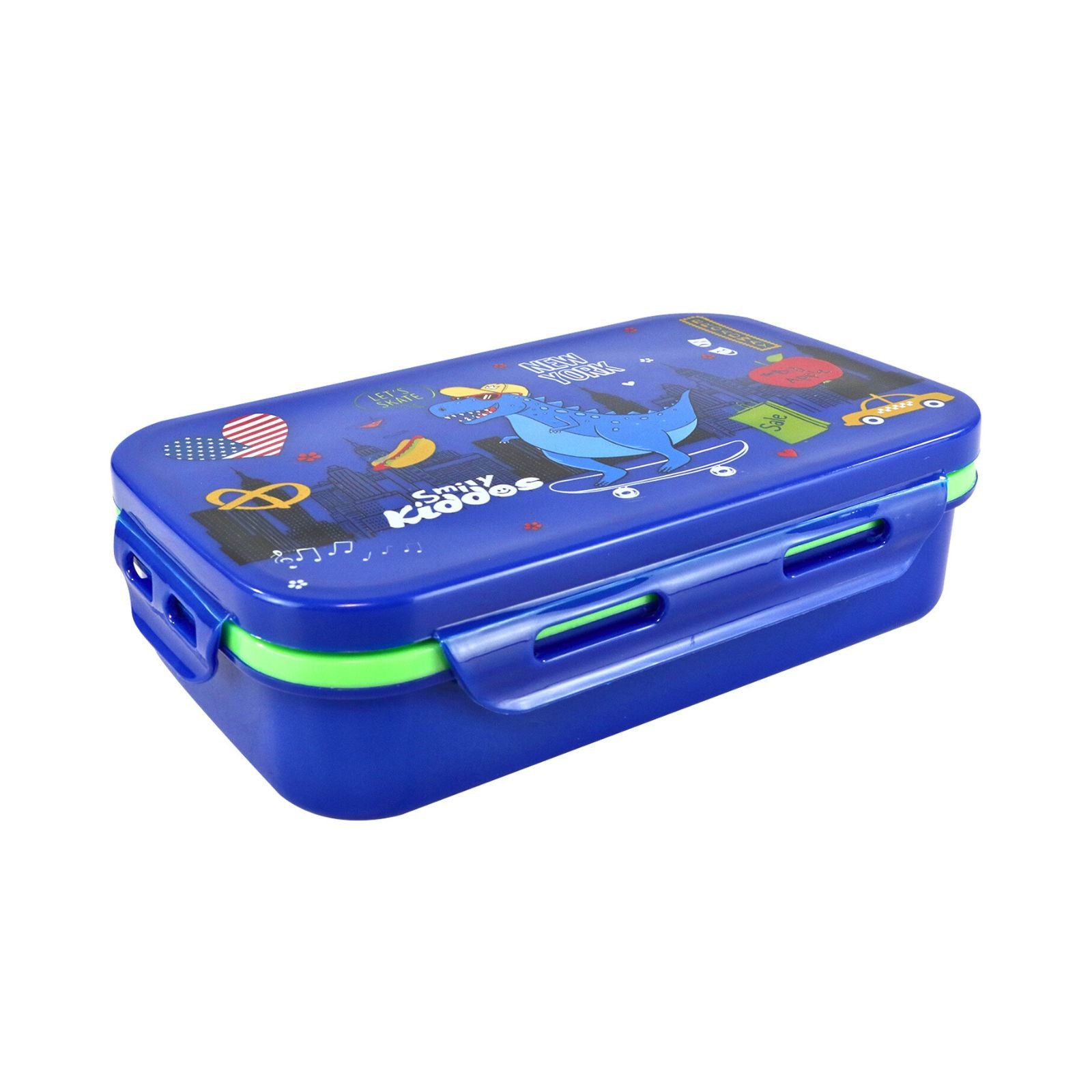 Smily Kiddos Small Brunch Stainless Steel Lunch Box - Dino Theme