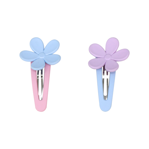 Image of Smily kiddos Floral Hair Clip Set- 2