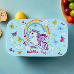 Smily Kiddos Small Brunch Stainless Steel Lunch Box - Unicorn Theme