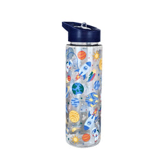 Smily kiddos Sipper Bottle 750 ml - Space Theme |  Navy Blue