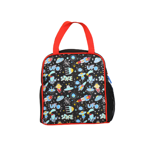 Smily Kiddos Baby COMBO - Backpack with Pencil Pouch, Lunch Bag, Sipper Water Bottle Black