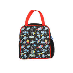 Smily Kiddos Baby COMBO - Backpack with Pencil Pouch, Lunch Bag, Sipper Water Bottle Black