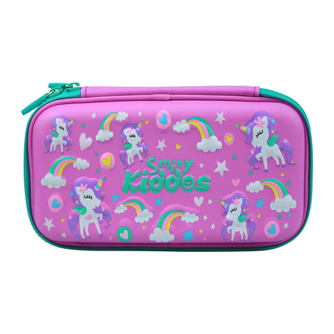 Image of Smily Small Pencil Case Purple