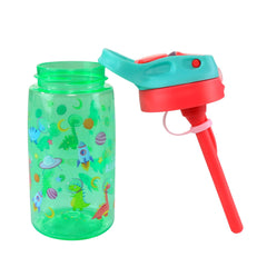 Smily kiddos sipper Bottle 450 ml - Dino Theme Green