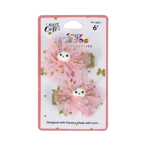 Smily Kiddos Fancy Kitty Hair Clip Set -2