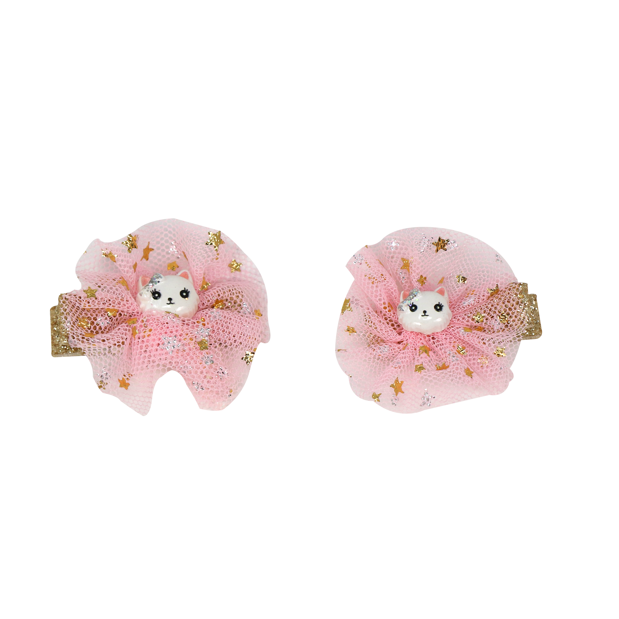 Smily Kiddos Fancy Kitty Hair Clip Set -2