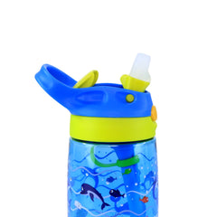 Smily kiddos Sipper Bottle 450 ml - Ocean Theme Blue