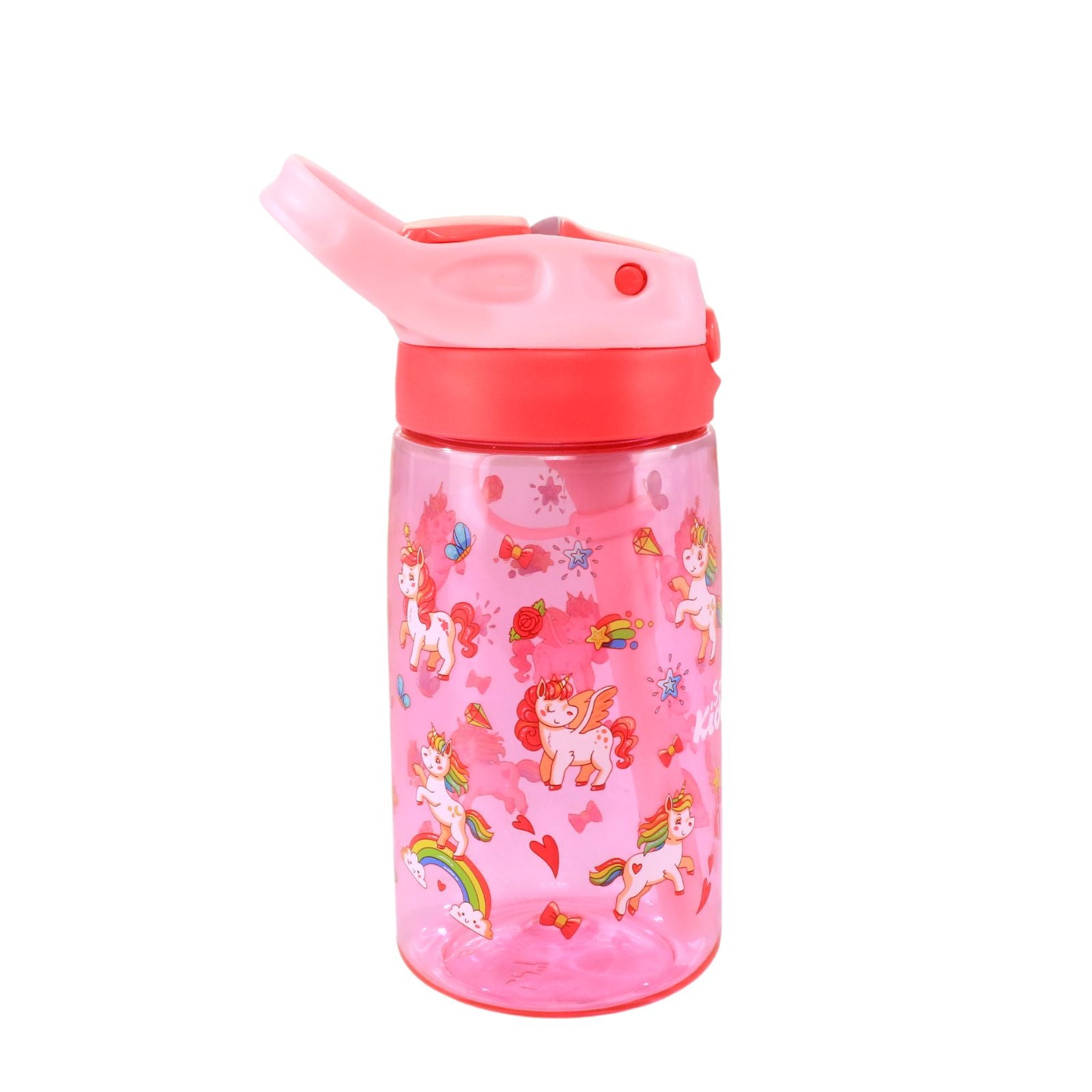 Smily kiddos Sipper Bottle 450 ml - Unicorn Theme Pink