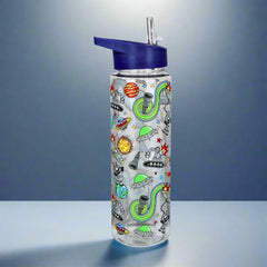 Smily kiddos Sipper Bottle 750 ml - Space Theme | Blue