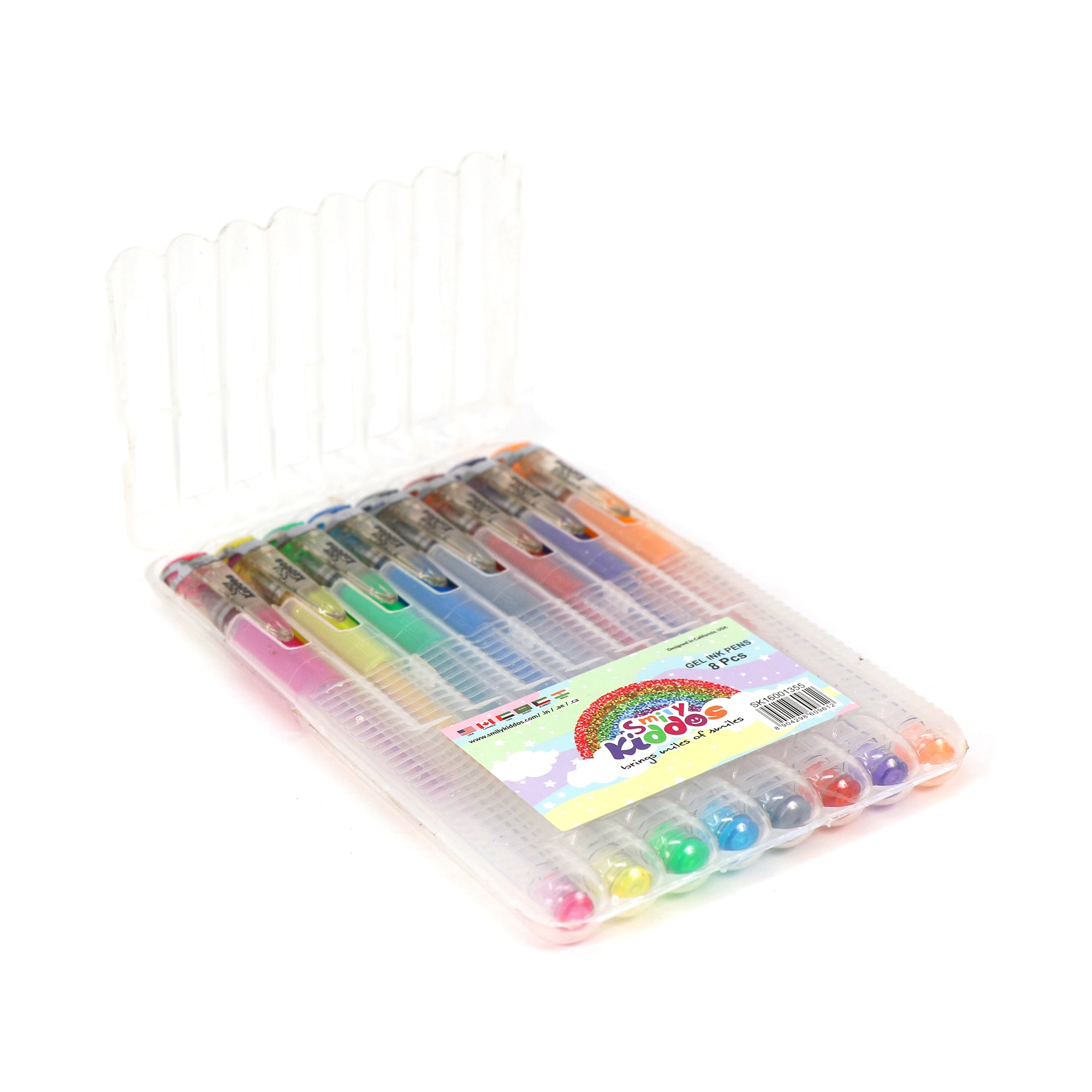 Smily Kiddos  Gel Pens - (Set of 8 )