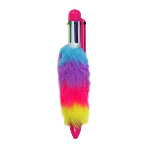 Image of Smily Kiddos Fluffy Rainbow Pen