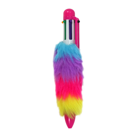 Image of Smily Kiddos Fluffy Rainbow Pen