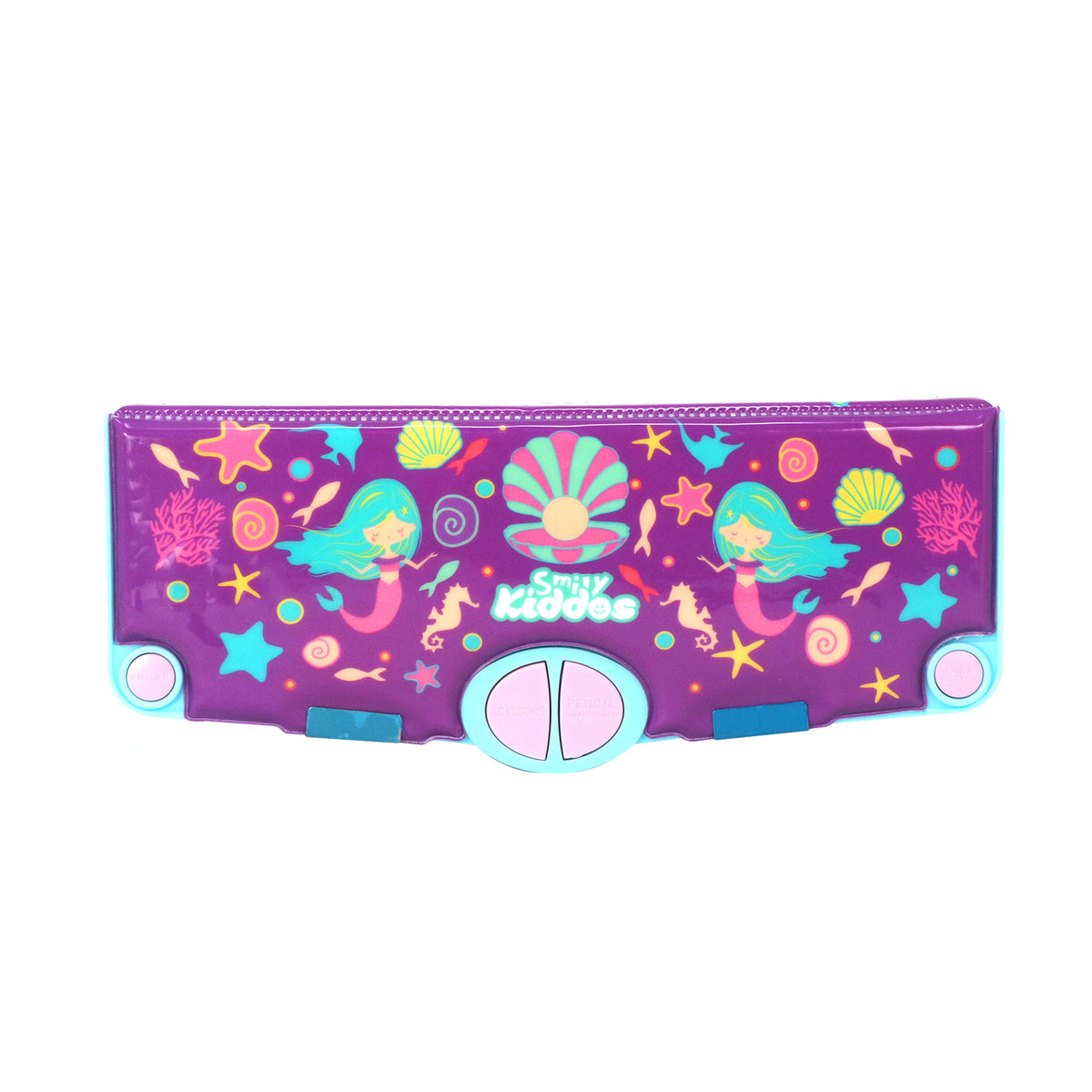 Smily Pop Out Pencil Box-Mermaid Theme