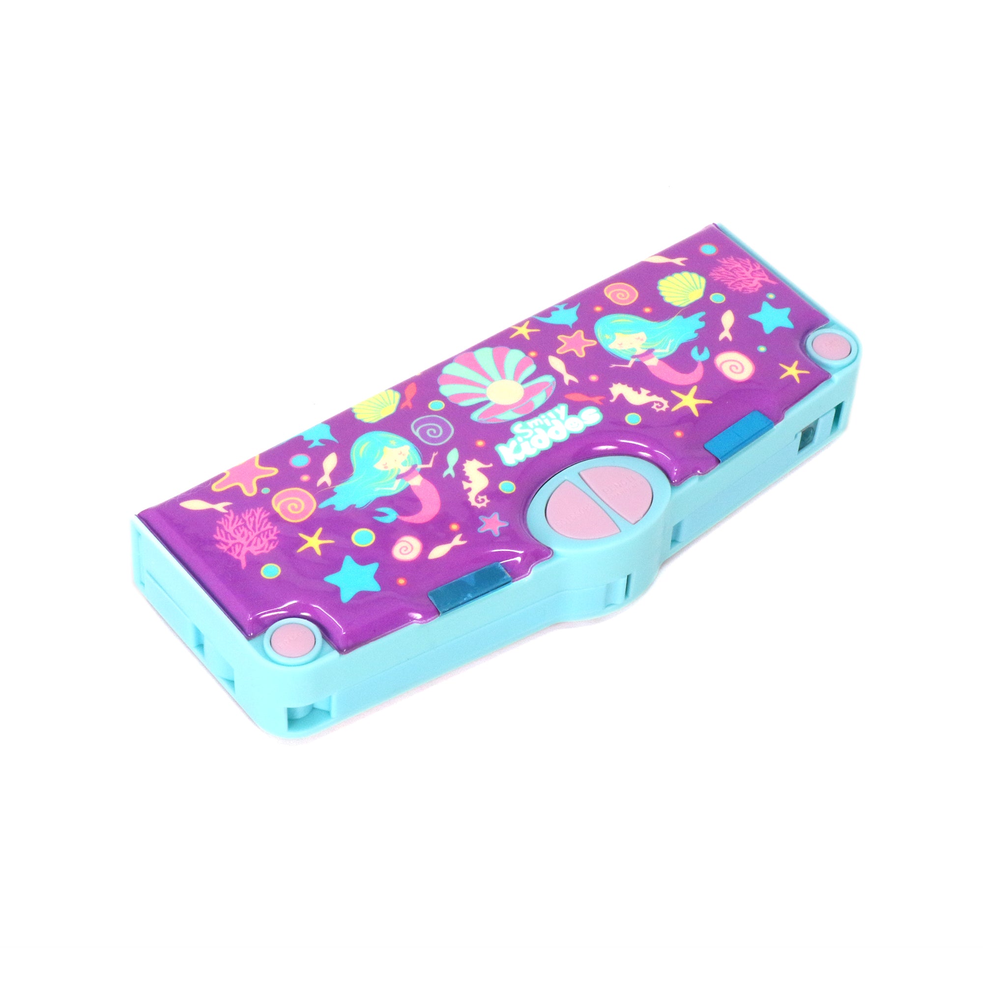 Smily Pop Out Pencil Box-Mermaid Theme