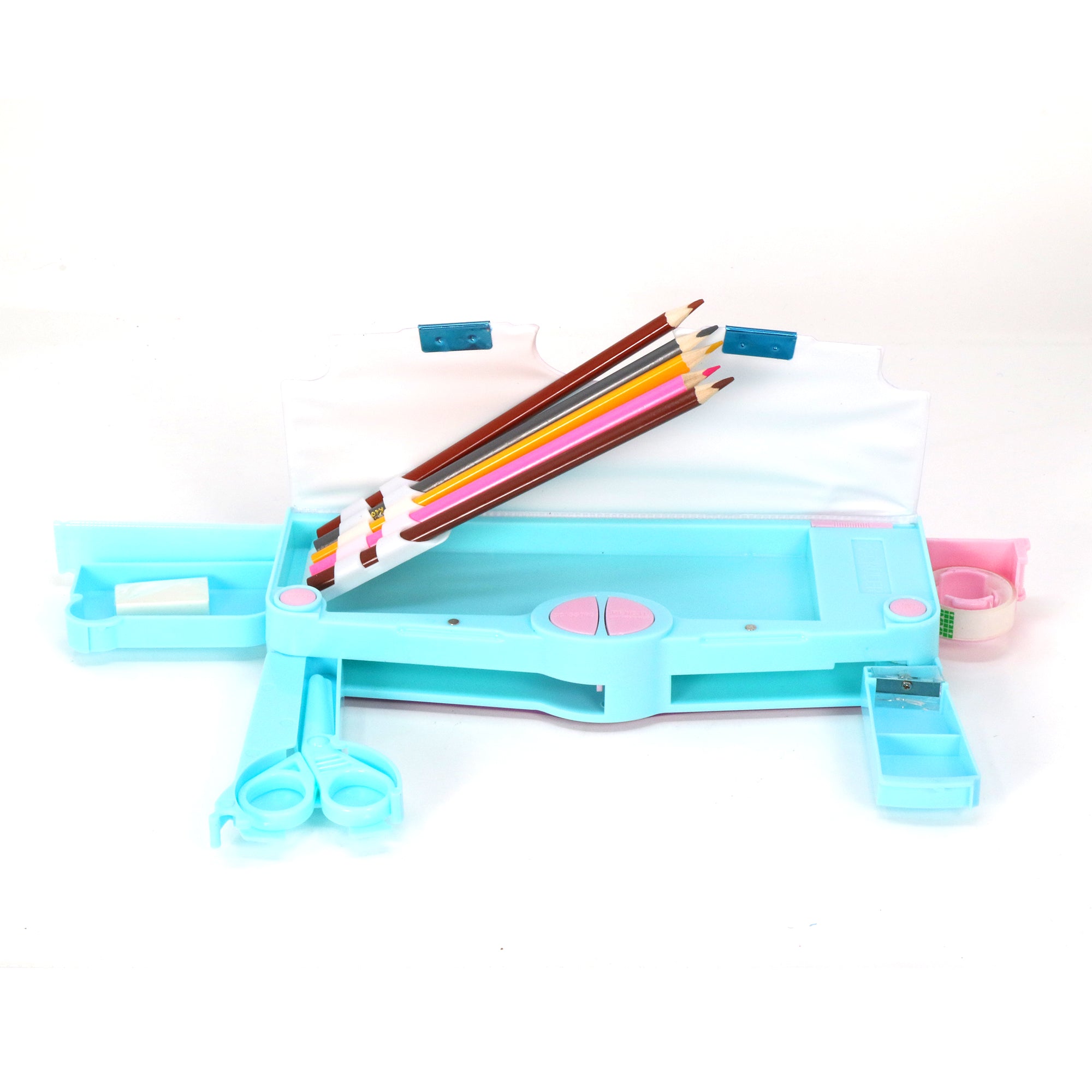 Smily Pop Out Pencil Box-Mermaid Theme