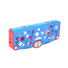 Smily Pop Out Pencil Box-Sports Theme