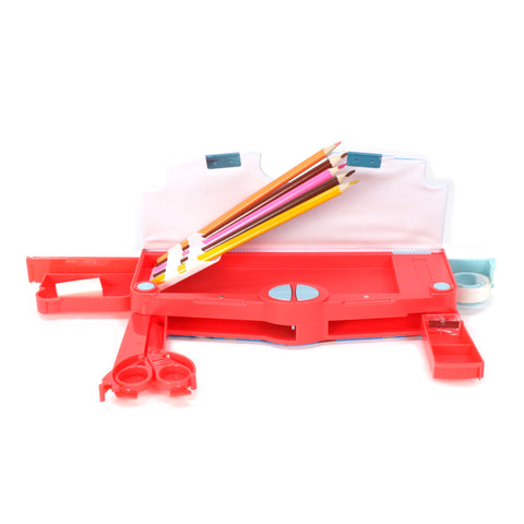 Image of Smily Pop Out Pencil Box-Sports Theme