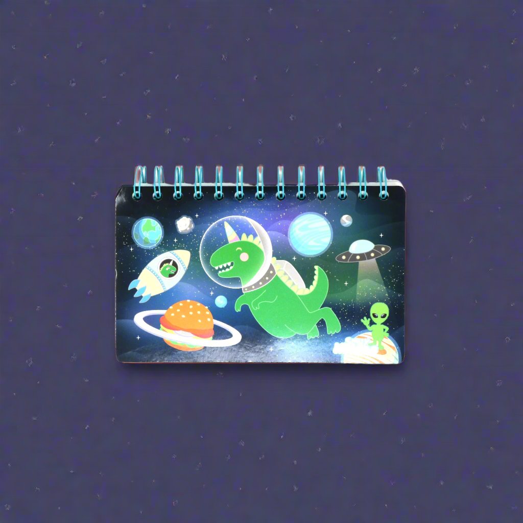 Smily Kiddos Dino Spiral Note Book