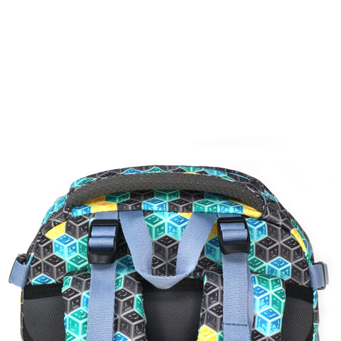 Image of Smily Kiddos Teen backpack Black & Future Green