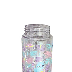 Smily kiddos Sipper Bottle 750 ml - Kitty Theme | Purple