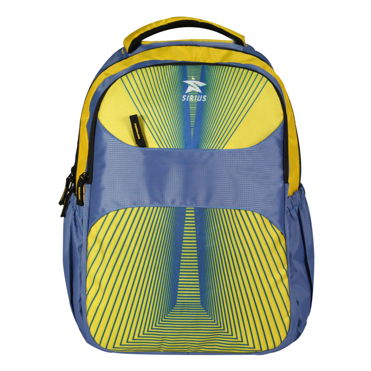 Sirius High school v1 back pack Yellow Blue