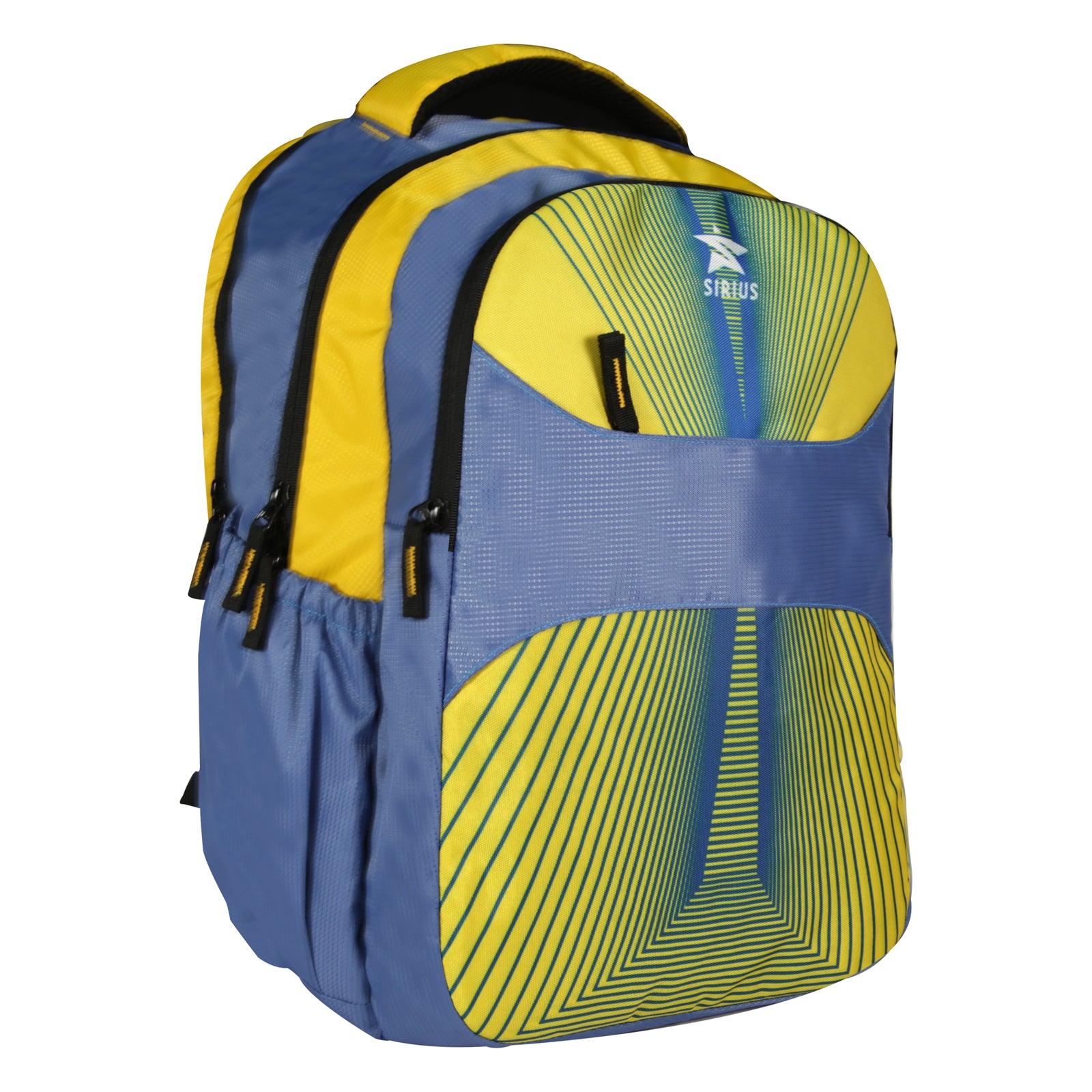 Sirius High school v1 back pack Yellow Blue