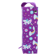 Smily Kiddos Tray Pencil Case Rainbow Unicorn Theme Purple