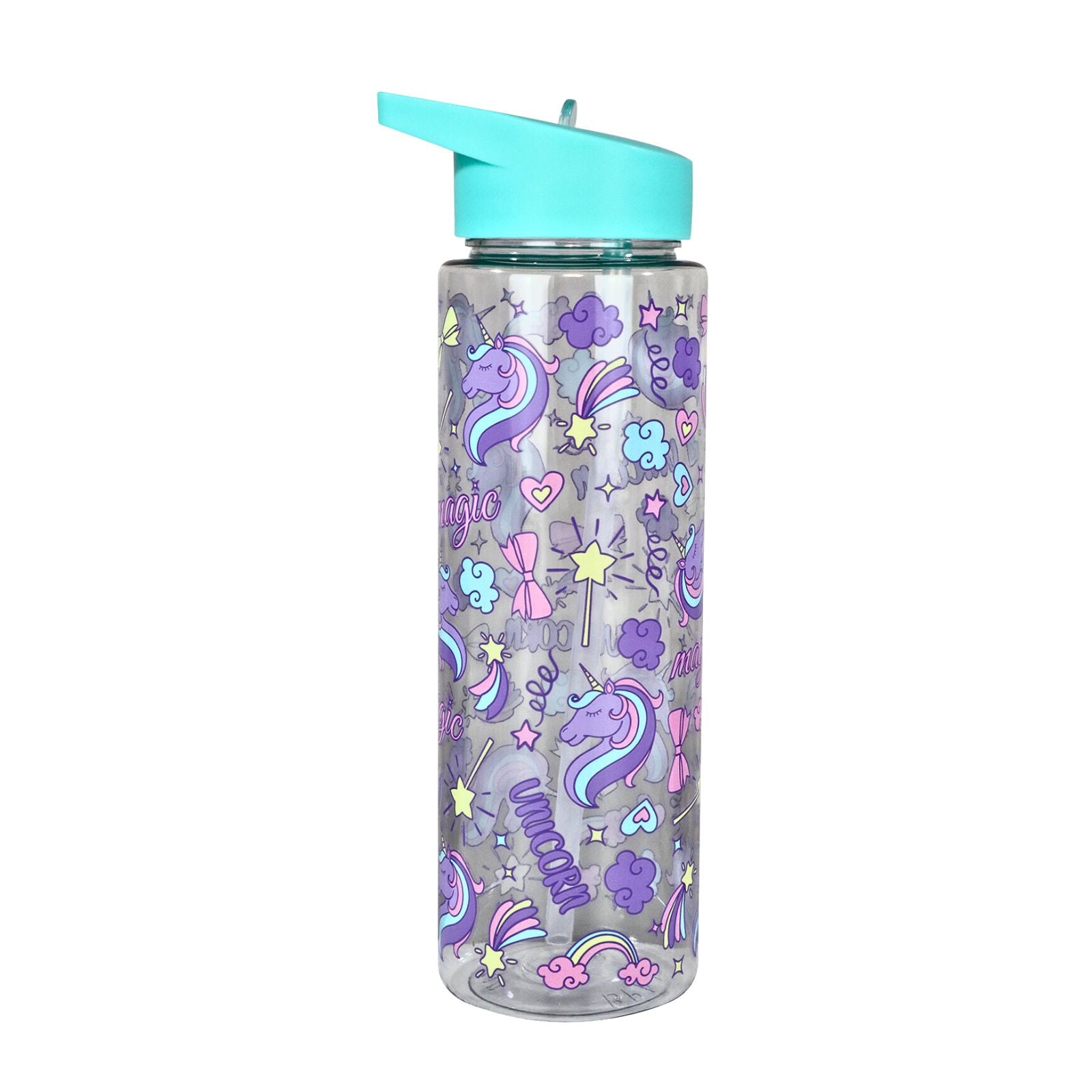 Smily kiddos Sipper Bottle 750 ml - Unicorn Theme | Sea Green