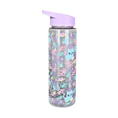 Smily kiddos Sipper Bottle 750 ml - Kitty Theme | Purple