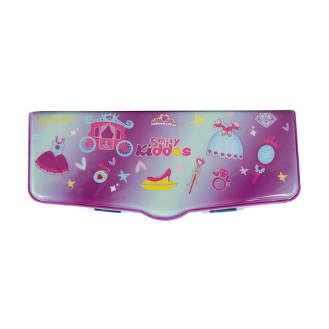 Image of Smily Kiddos Pop Out Pencil Box | Multi Functional Pencil Box for Kids | Pop Out Pencil Box | Best Return Gifts to Kids | Stationery for Children (Princess Purple)