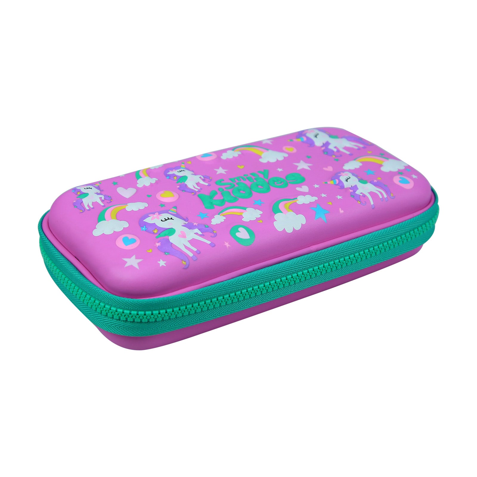 Smily Small Pencil Case Purple