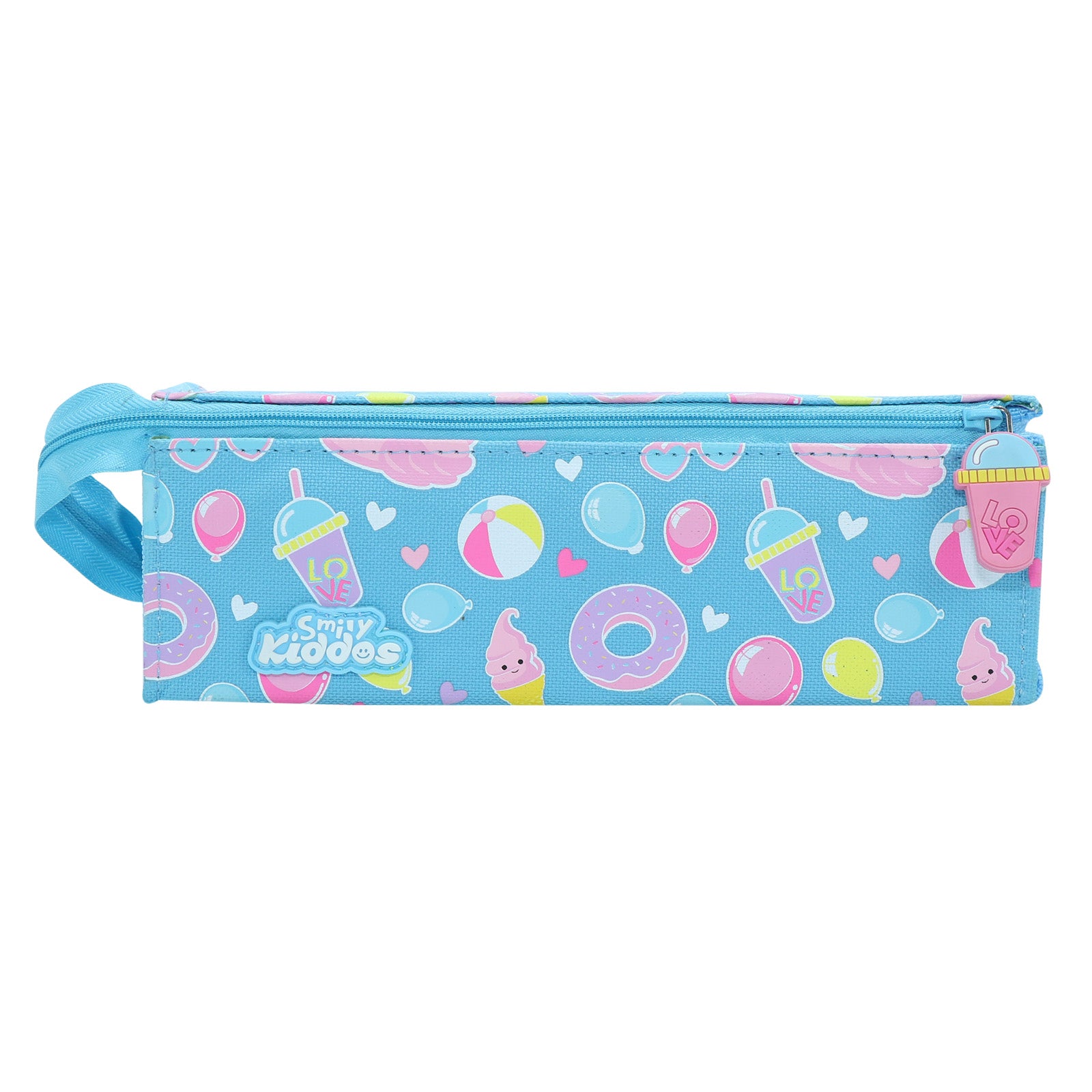 Smily Kiddos Tray Pencil Case Swan Theme Light Blue