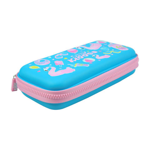 Image of Smily Small Pencil Case Light Blue