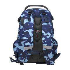  Teen Backpack Camo Theme back side