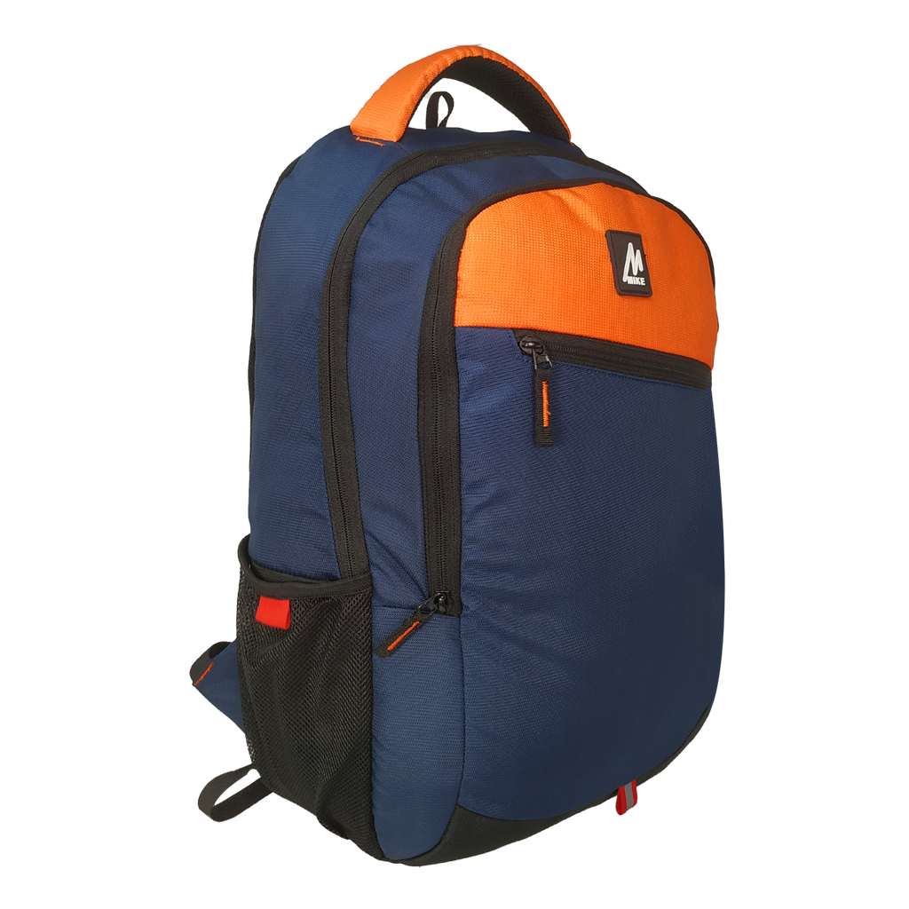 Mike College Backpack - Orange & Blue – Smily Kiddos