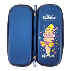 Smily Kiddos Small Pencil case - Ice Cream Blue