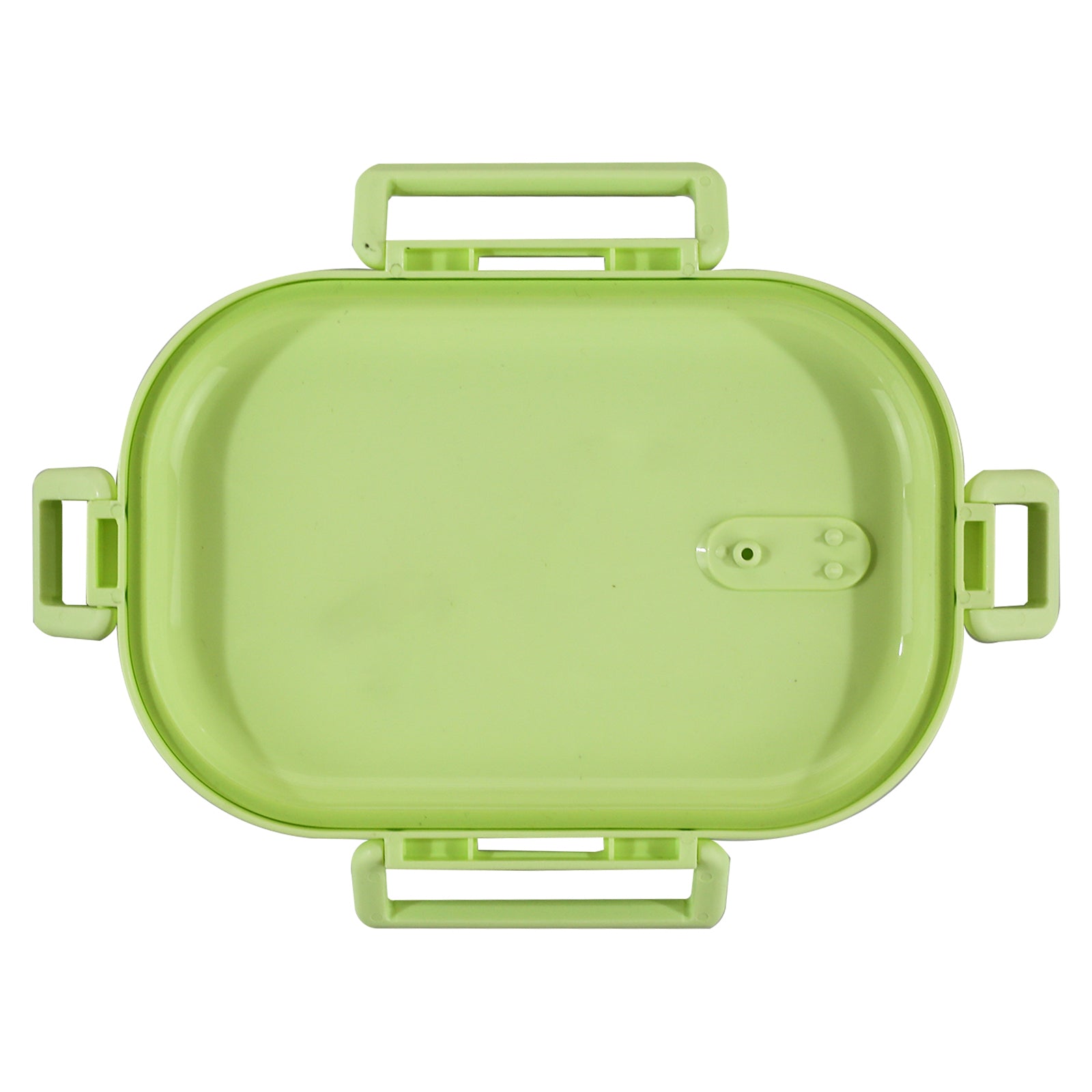 Smily kiddos Stainless Steel Space Dino Theme Lunch Box - Green 3+ years