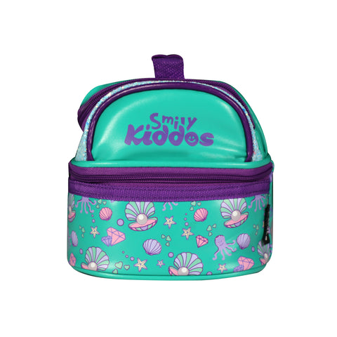 Image of Smily Kiddos Dual Slot Lunch Bag Mermaid Theme