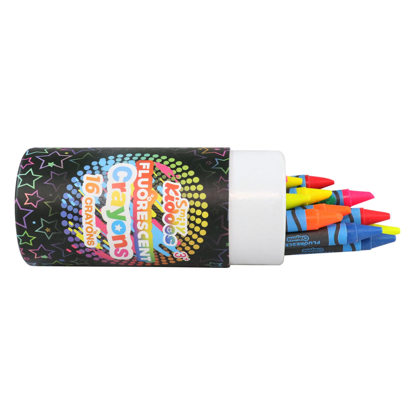 Smily Kiddos (Pack of 2) Glitter crayon and Neon Crayon