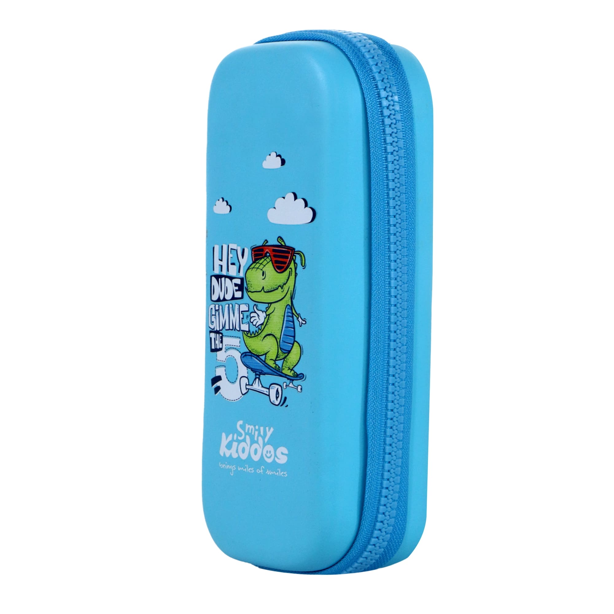 Smily Kiddos Small Pencil case - dino light blue