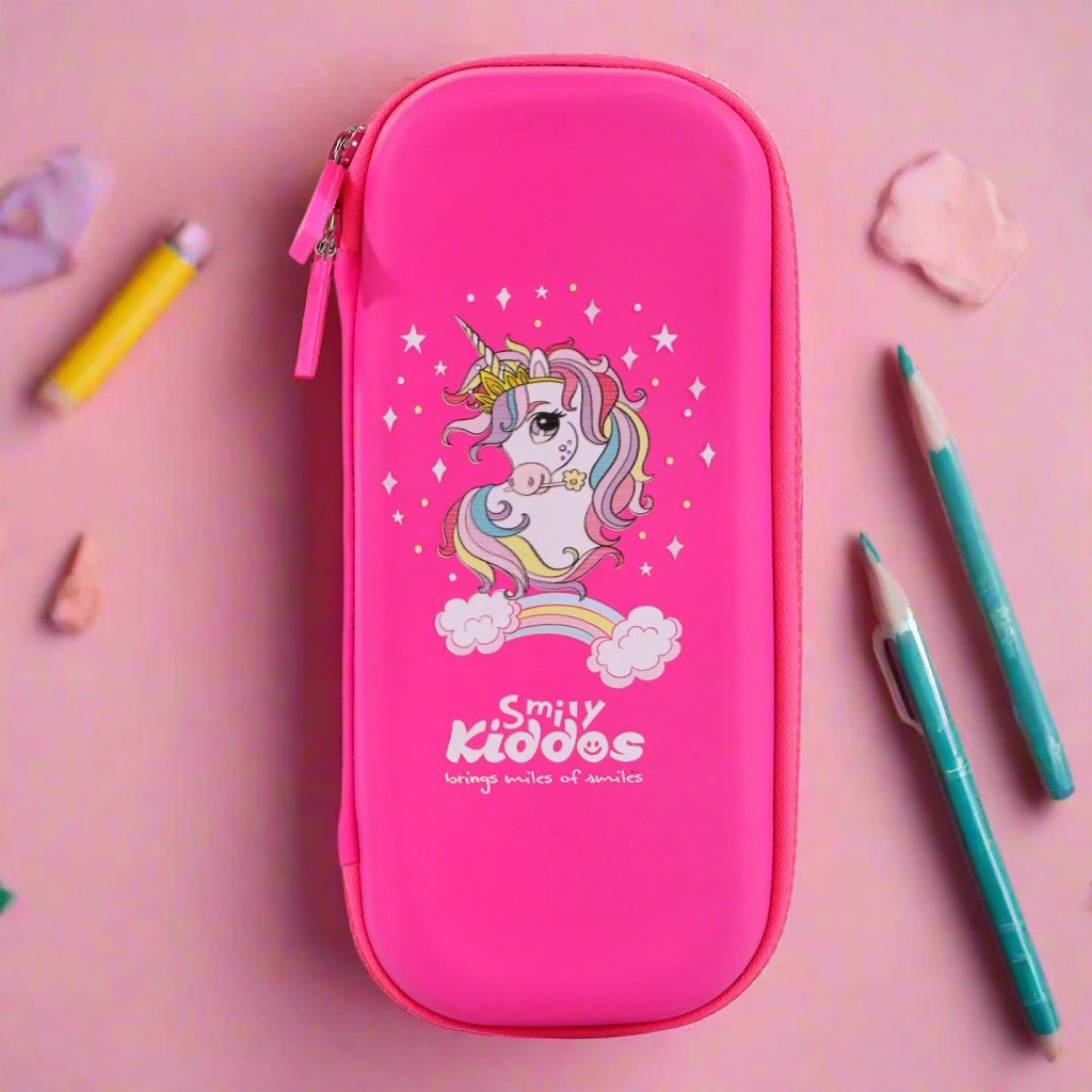 Smily Kiddos Small Pencil case - Unicorn pink