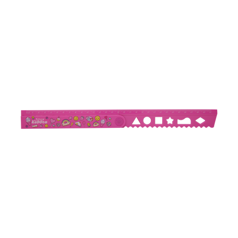 Image of Smily Fold Up Ruler Pink