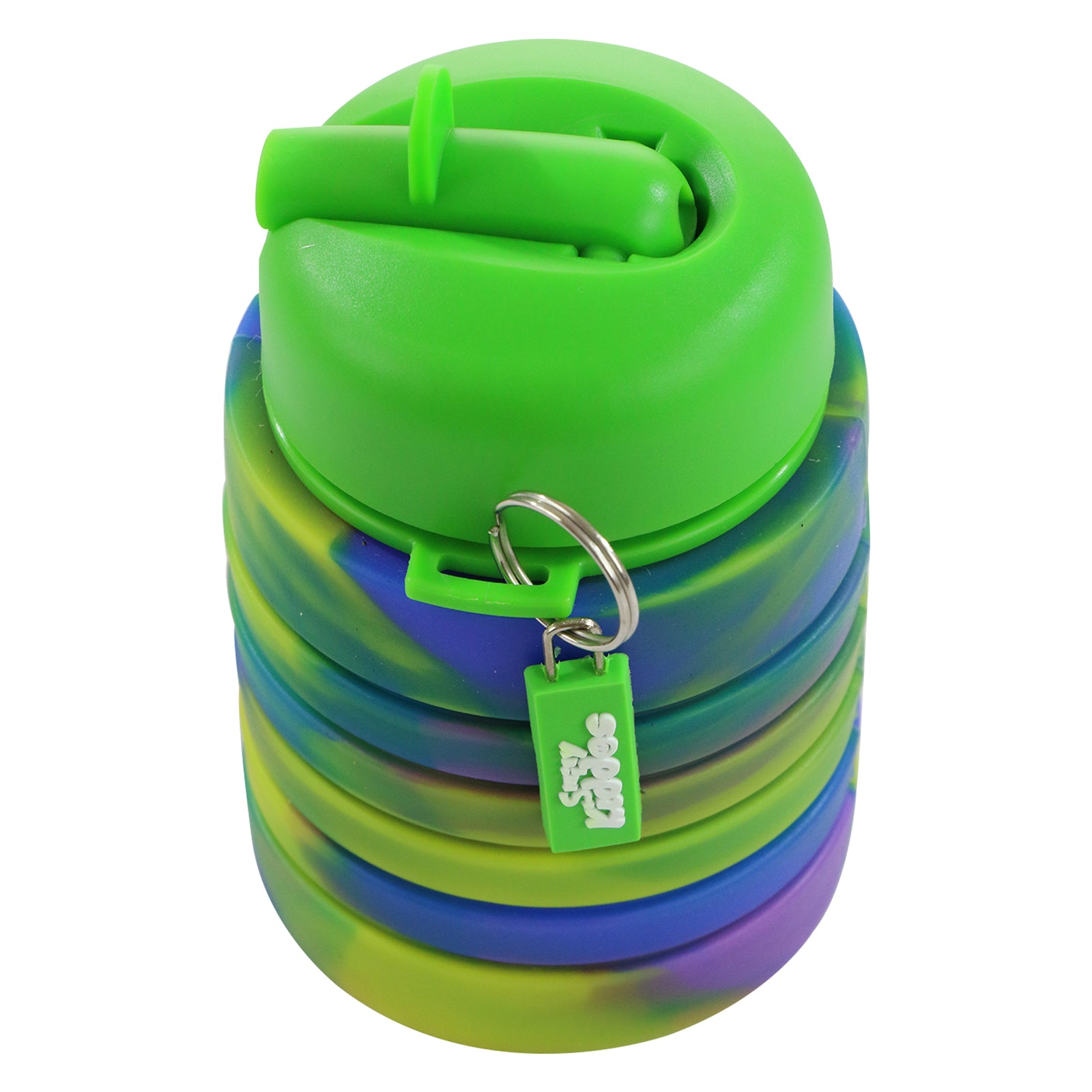 Smily Kiddos Silicone Expandable Bottle - Lemon Green