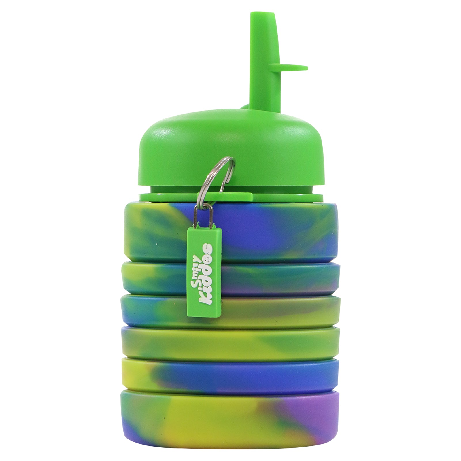 Smily Kiddos Silicone Expandable Bottle - Lemon Green